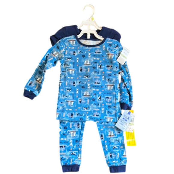 Max & Olivia Other - Max and Olivia 3 Piece Boys Pajama Set NWT